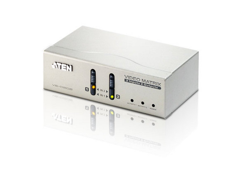 You Recently Viewed Aten VS0202 2x2 VGA/Audio Matrix Switch Image