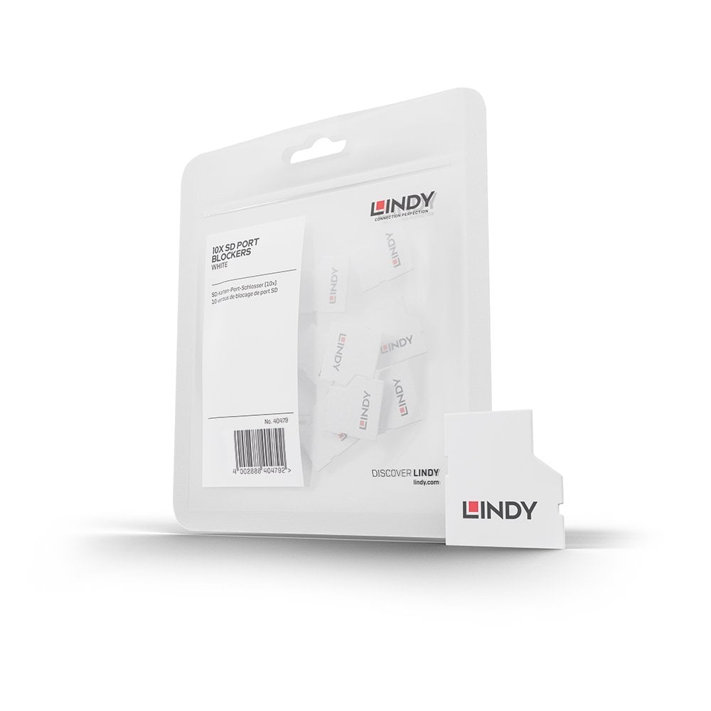 You Recently Viewed Lindy 40479 SD Port Blockers, Without Key - Pack of 10 Image