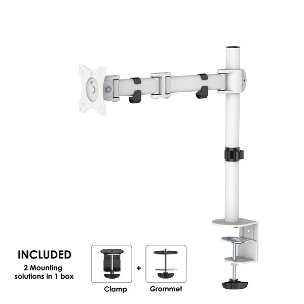 You Recently Viewed Neomounts NM-D135WHITE Full Motion Desk Mount - White Image