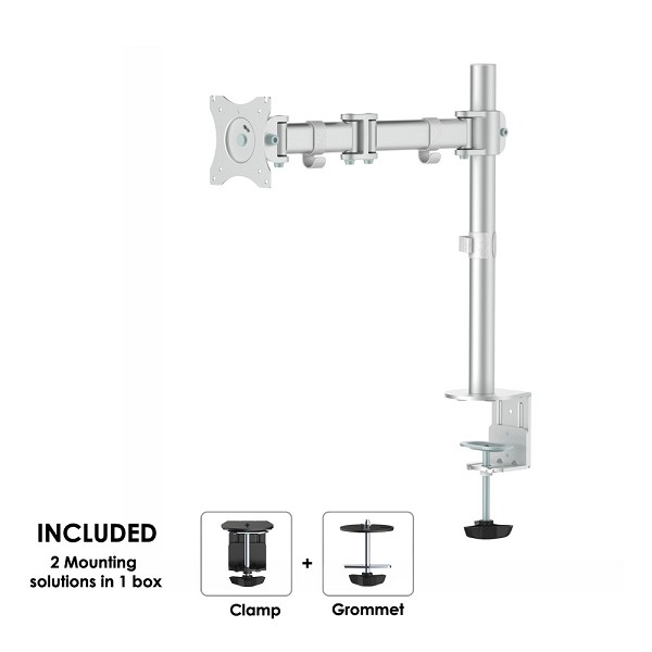 You Recently Viewed Neomounts NM-D135SILVER Full Motion Desk Mount - Silver Image