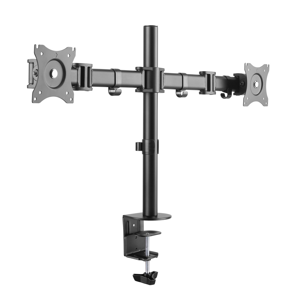 You Recently Viewed Neomounts NM-D135DBLACK Full Motion Dual Desk Mount - Black Image