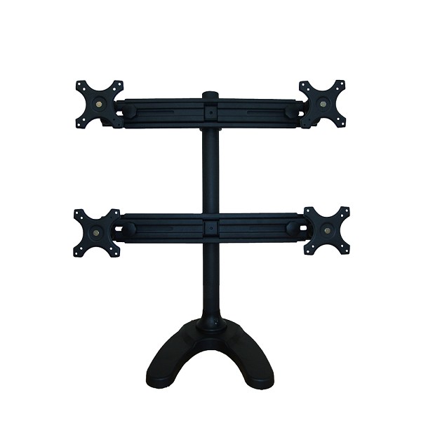 You Recently Viewed Neomounts FPMA-D700DD4 Tilt/Turn/Rotate Quad Desk Stand Image