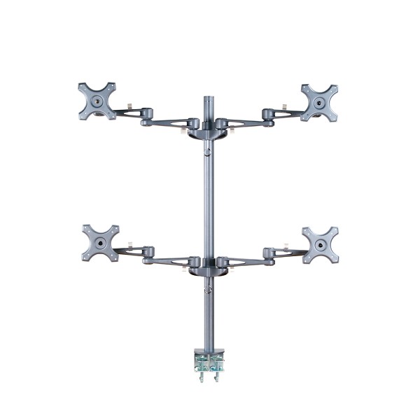 You Recently Viewed Neomounts FPMA-D935D4 Tilt/Turn/Rotate Quad Desk Mount clamp Image