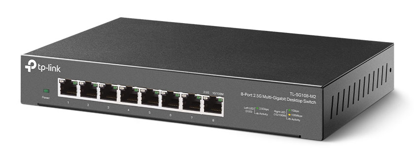 You Recently Viewed TP-Link TL-SG108-M2 8-Port 2.5G Desktop Switch Image