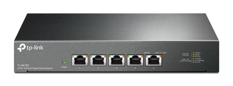 You Recently Viewed TP-Link TL-SX105 5-Port 10G Desktop Switch Image
