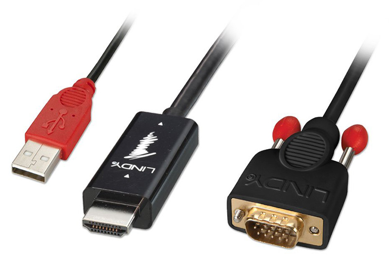 You Recently Viewed Lindy HDMI to VGA Adapter Cable Image
