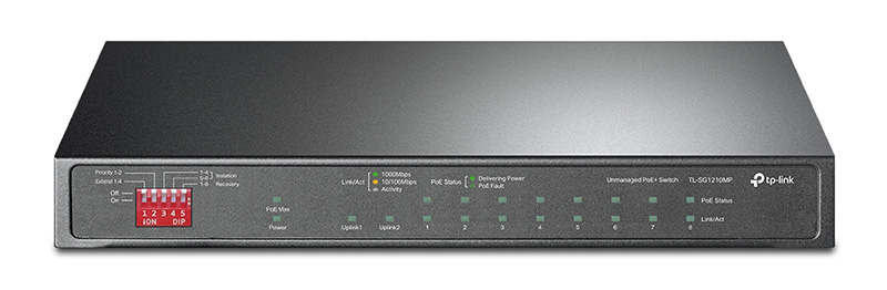 You Recently Viewed TP-Link TL-SG1210MP 10-Port Gigabit Desktop Switch Image
