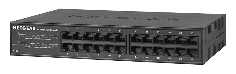 You Recently Viewed Netgear GS324-200EUS 24-Port Unmanaged Gigabit Ethernet Switch Image