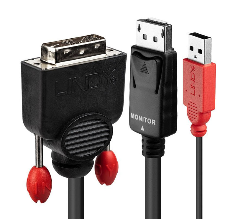 You Recently Viewed Lindy DVI-D to DP Active Adapter Cable Image
