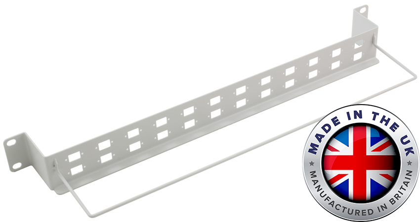 You Recently Viewed 1U UK Made 19" Recessed fibre panel Image
