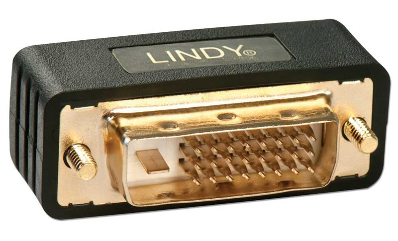 You Recently Viewed Lindy 41098 Premium DVI-D Coupler, Male to Female Image