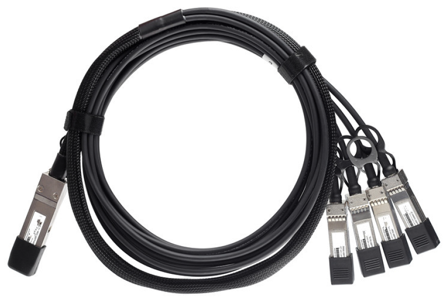 You Recently Viewed 40G QSFP+ to 4x 10G SFP+ Breakout Direct Attach Cable Image