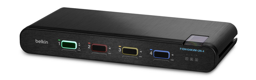 You Recently Viewed Belkin F1DN104KVM-UN-4 4-Port Single Head w/ CAC KVM Switch Image