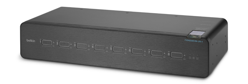 You Recently Viewed Belkin F1DN208KVM-UN-4 8-Port Dual Head w/ CAC KVM Switch Image