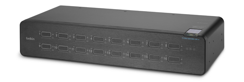You Recently Viewed Belkin F1DN116KVM-UN-4 16-Port Single Head w/ CAC KVM Switch Image