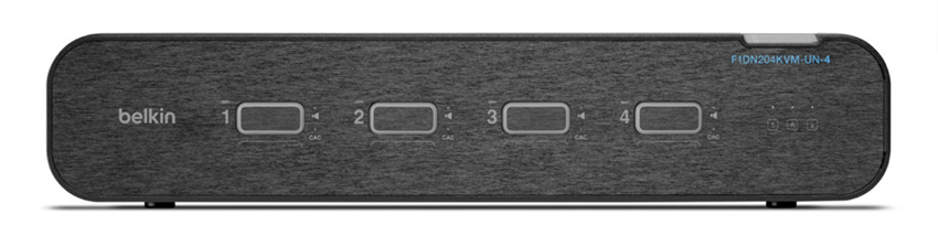 You Recently Viewed Belkin F1DN204KVM-UN-4 4-Port Dual Head w/CAC KVM Switch Image