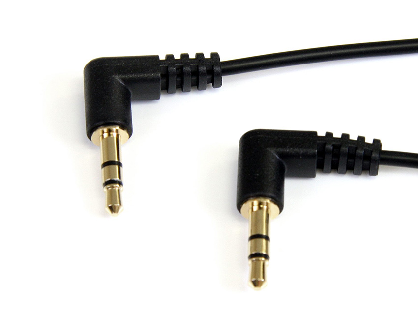 You Recently Viewed StarTech Slim 3.5mm Right Angle Stereo Audio Cable - M/M Image