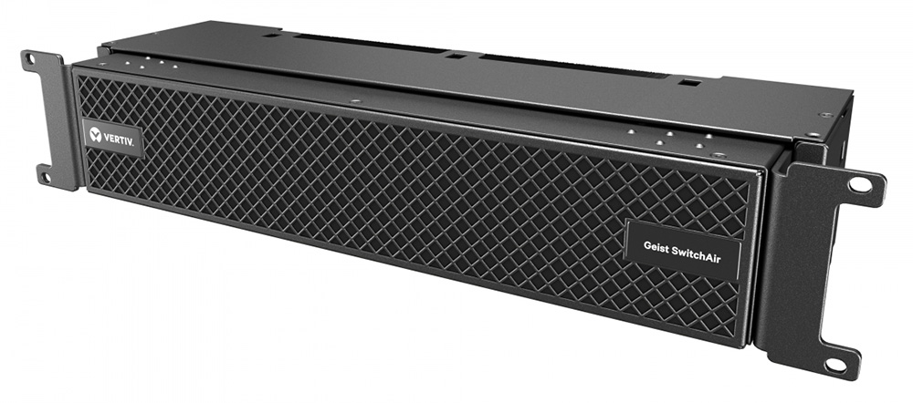 You Recently Viewed Vertiv SA1-02003XS Network Equipment Chassis Passive, Black, 2U, Rear Image