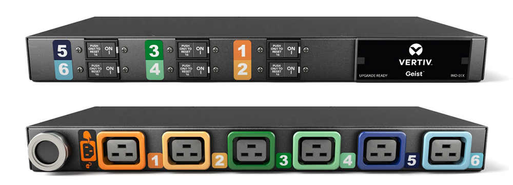 You Recently Viewed Vertiv GI10044L Basic upgradeable rPDU Horizontal 6 x IEC C19 Image