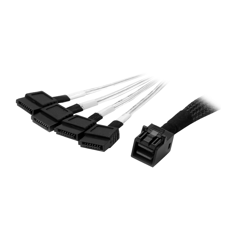 You Recently Viewed StarTech SAS43SAT1M Internal Mini-SAS to SATA Cable - SFF-8643 to 4x SATA - 1 m Image
