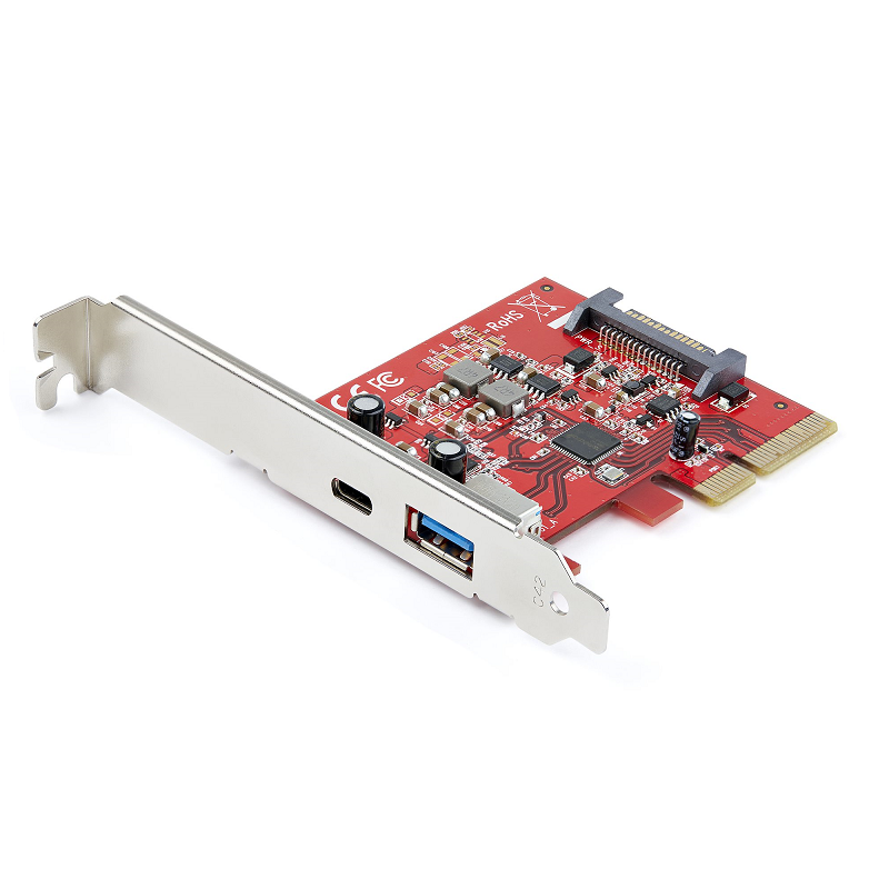 You Recently Viewed StarTech PEXUSB311AC3 Dual Port USB 3.1 Card - 1x USB-C - 1x USB-A Expansion Card Image