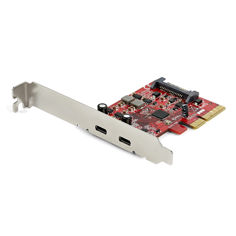 You Recently Viewed StarTech PEXUSB312C3 Dual Port USB-C Card - 2x USB-C - USB 3.1 PCI-e Card with SATA Image