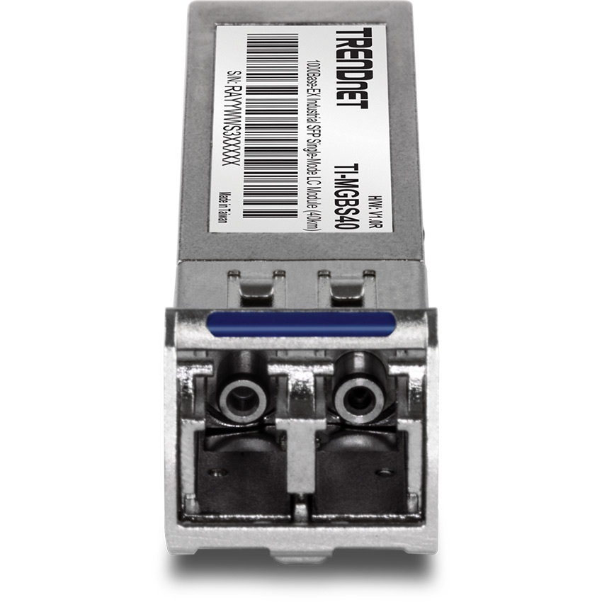 You Recently Viewed TRENDnet TI-MGBS40 1000Base-EX Industrial SFP Single-Mode LC Module (40km) Image