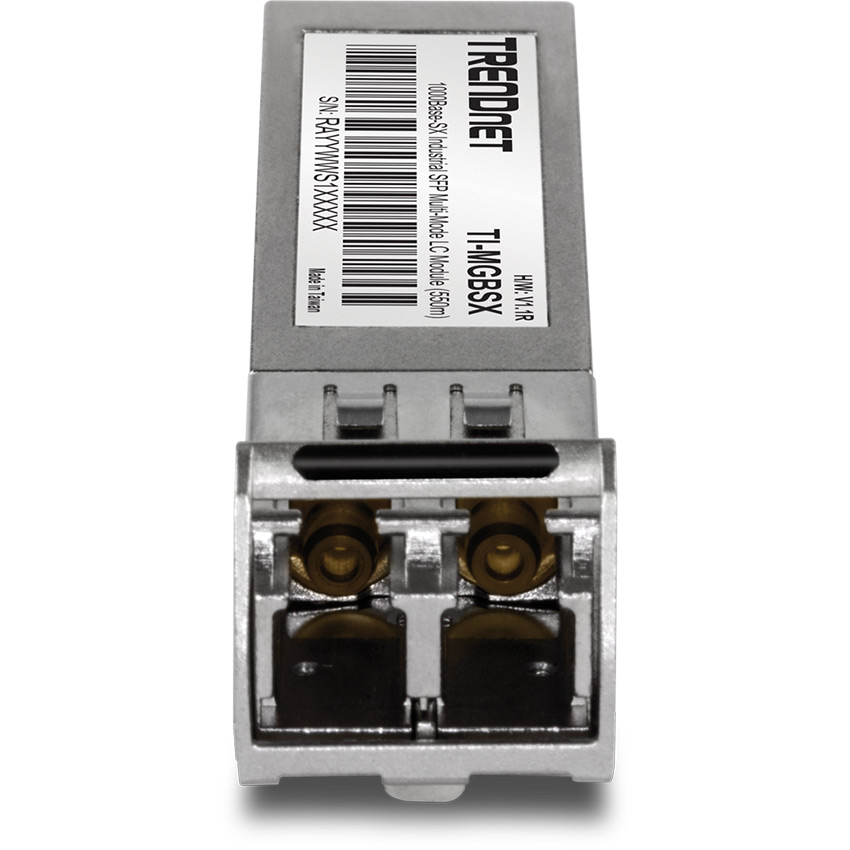 You Recently Viewed TRENDnet TI-MGBSX 1000Base-SX Industrial SFP Multi-Mode LC Module (550 m) Image