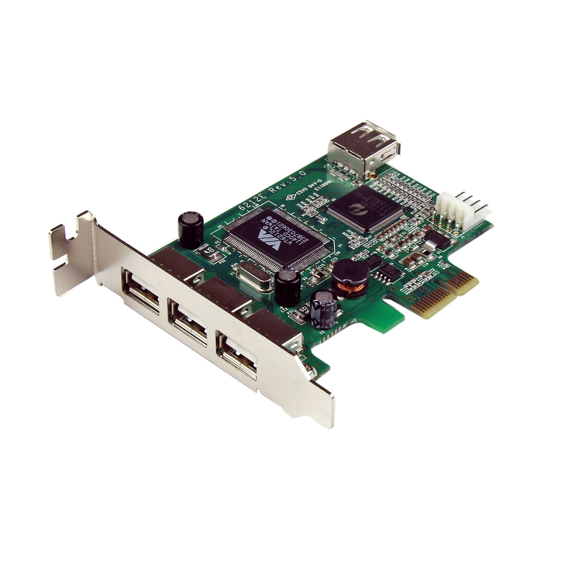 You Recently Viewed StarTech PEXUSB4DP 4 Port PCI Express Low Profile High Speed USB Card Image