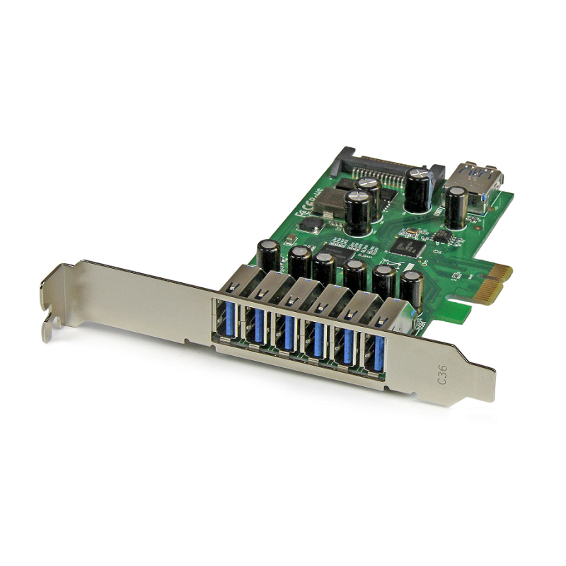 You Recently Viewed StarTech PEXUSB3S7 7-Port PCI Express USB 3.0 Card - Standard and Low-Profile Design Image