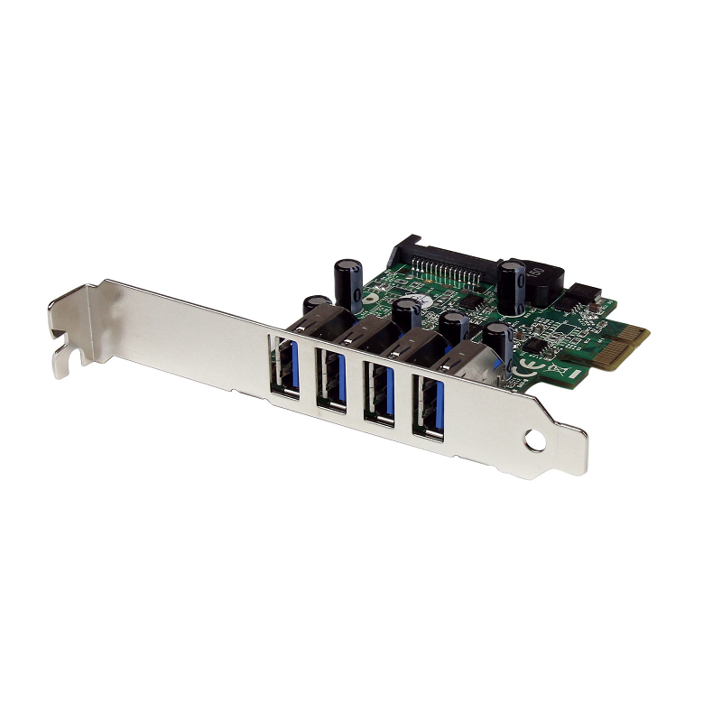 You Recently Viewed StarTech PEXUSB3S4V 4 Port PCIe SuperSpeed USB 3.0 Controller Card Adapter Image