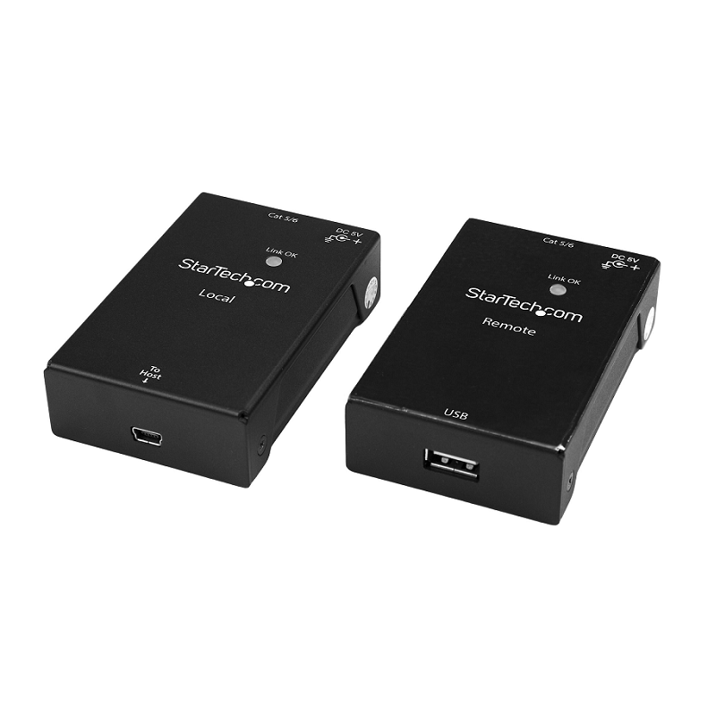 You Recently Viewed StarTech USB2001EXTV USB 2.0 Extender over Cat5e/Cat6 Cable (RJ45) Image
