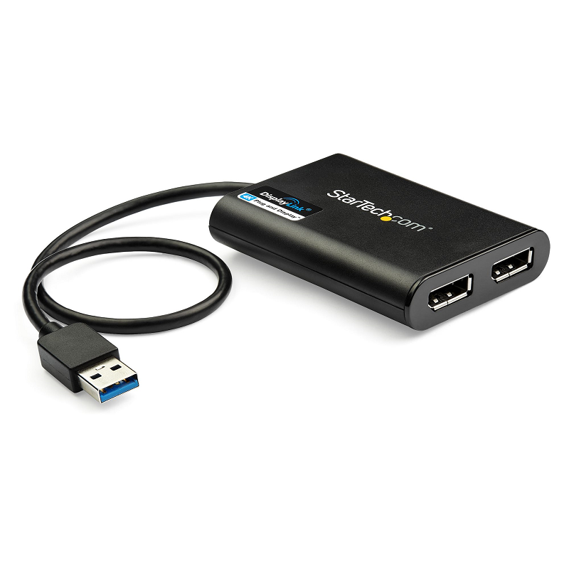 You Recently Viewed StarTech USB32DP24K60 USB 3.0 to Dual DisplayPort Adapter - 4K 60Hz Image