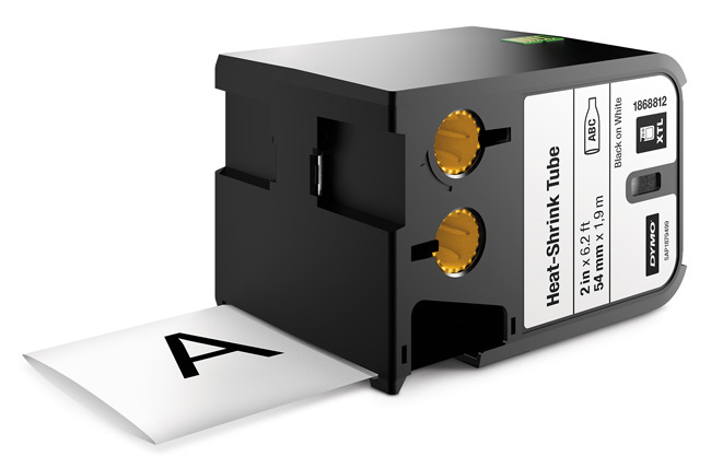 You Recently Viewed DYMO XTL 2 in (54 mm) Heat-Shrink Tube Black on White for XTL-500 Printer Image
