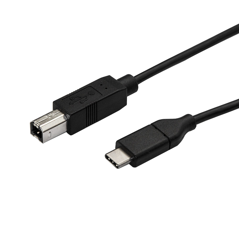 You Recently Viewed StarTech USB2CB3M USB-C to USB-B Printer Cable - M/M - 3 m (10 ft) - USB 2.0 Image
