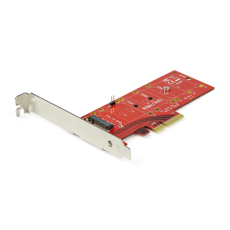 You Recently Viewed StarTech PEX4M2E1 x4 PCI Express 3.0 to M.2 PCIe NVMe SSD Adapter Image