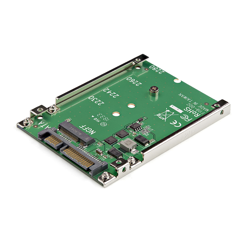 You Recently Viewed StarTech SAT32M225 M.2 SATA SSD to 2.5in SATA Adapter - M.2 NGFF to SATA Converter - 7mm Image