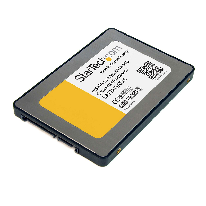 You Recently Viewed StarTech SAT2MSAT25 2.5in SATA to Mini SATA SSD Adapter Enclosure Image