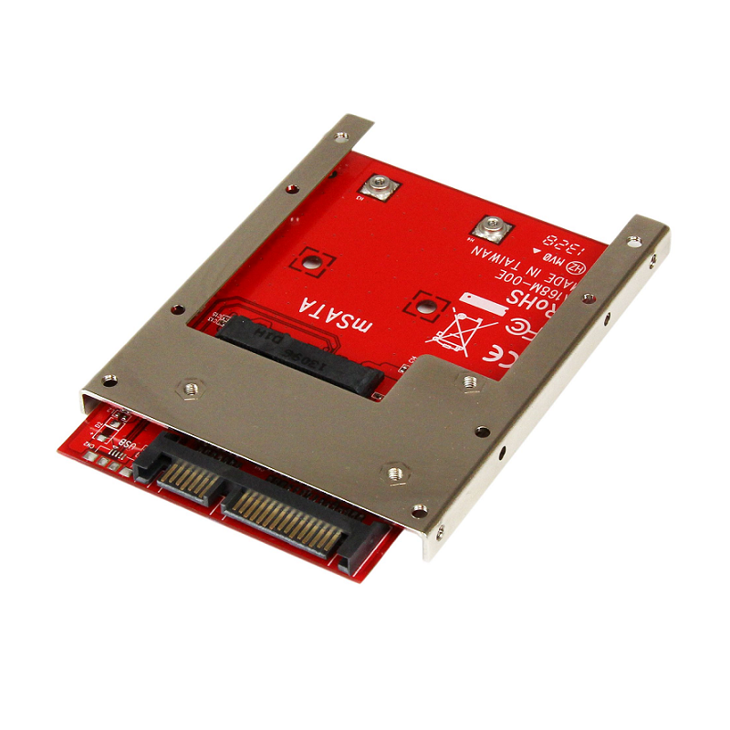 You Recently Viewed StarTech SAT32MSAT257 mSATA SSD to 2.5in SATA Adapter Converter Image