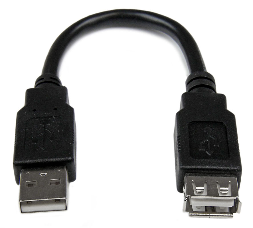 You Recently Viewed StarTech 15cm USB 2.0 Extension Adapter Cable A to A - M/F Image