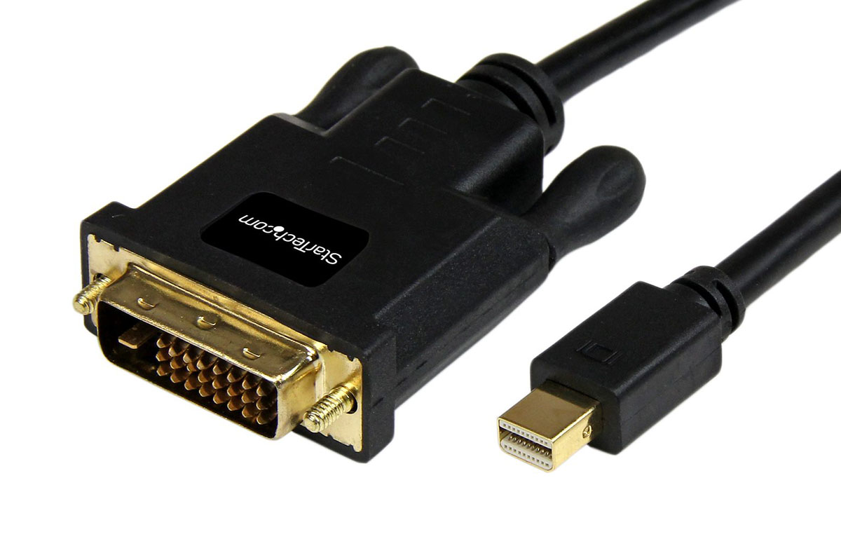 You Recently Viewed Startech 1mt Mini DisplayPort to DVI Adapter Converter Cable - Mini DP to DVI 1920x1200 - Black Image