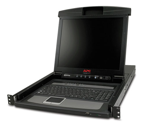 You Recently Viewed APC 17 Inch Rack LCD Console with Integrated 8 Port Analog KVM Switch Image
