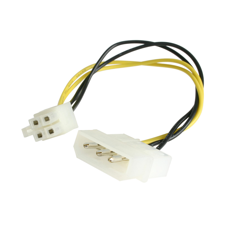 You Recently Viewed StarTech LP4P4ADAP 6in LP4 to P4 Auxiliary Power Cable Adapter Image