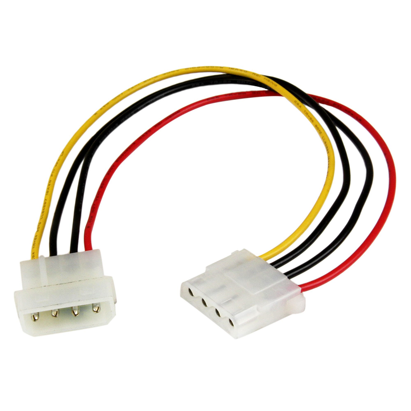 You Recently Viewed StarTech LP4POWEXT12 12in LP4 Power Extension Cable - M/F Image
