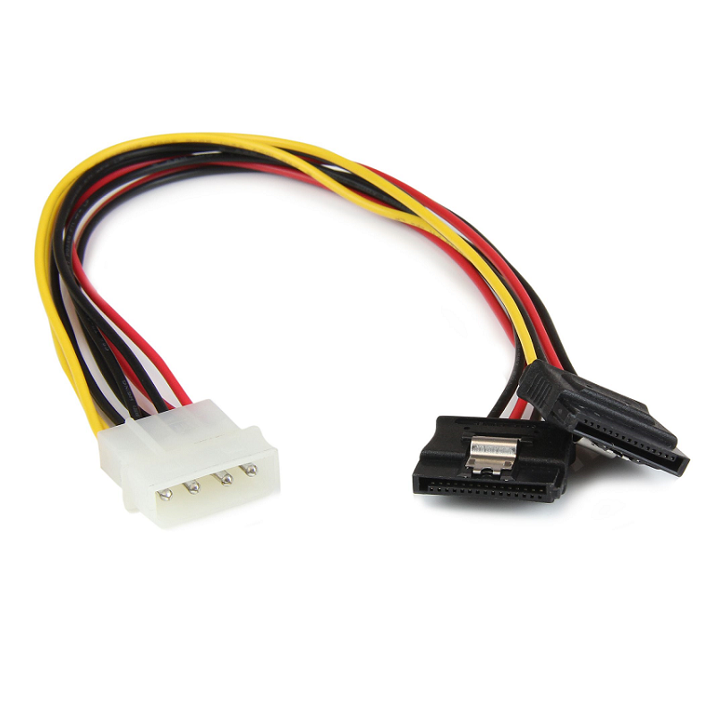 You Recently Viewed StarTech PYO2LP4LSATA 12in LP4 to 2x Latching SATA Power Y Cable Splitter Adapter Image