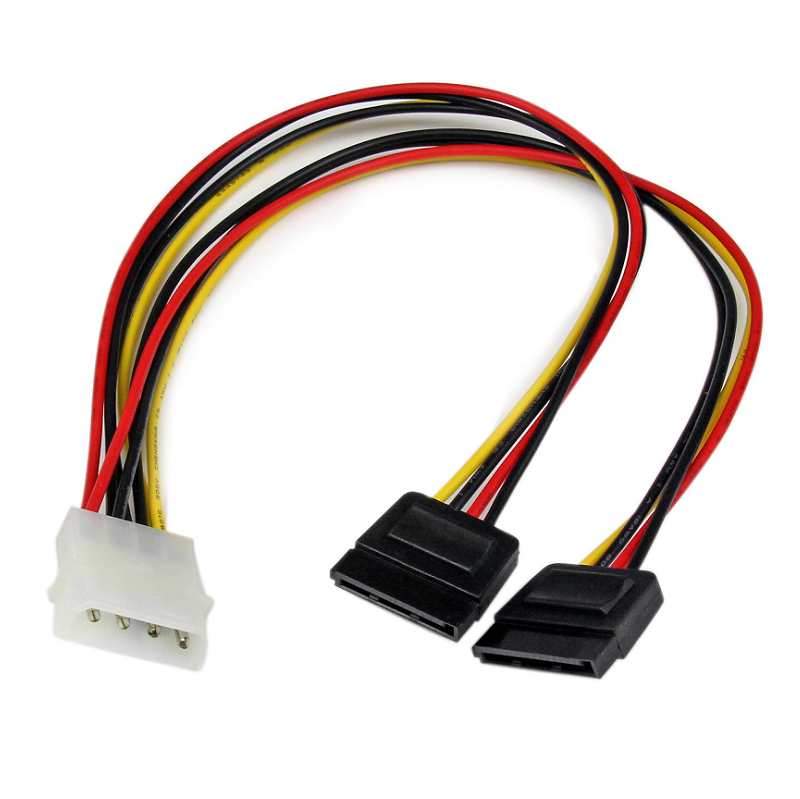 You Recently Viewed StarTech PYO2LP4SATA 12in LP4 to 2x SATA Power Y Cable Adapter Image