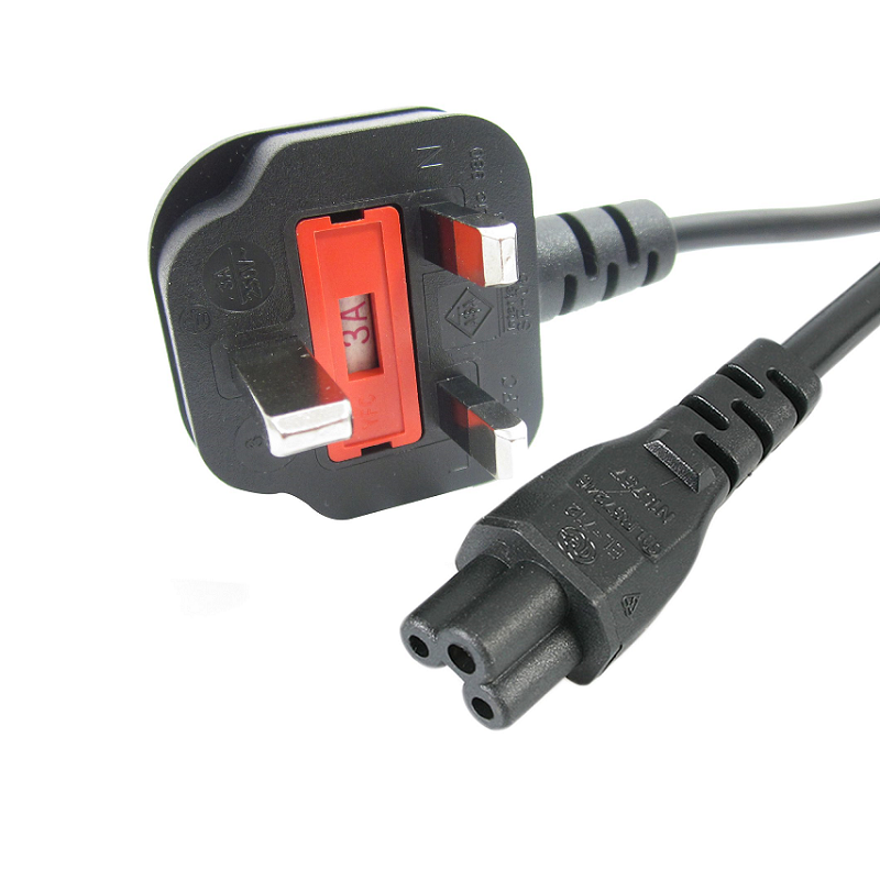 You Recently Viewed StarTech PXTNB3SUK1M 1m BS-1363 to C5 Clover Leaf Power Cable Lead Image
