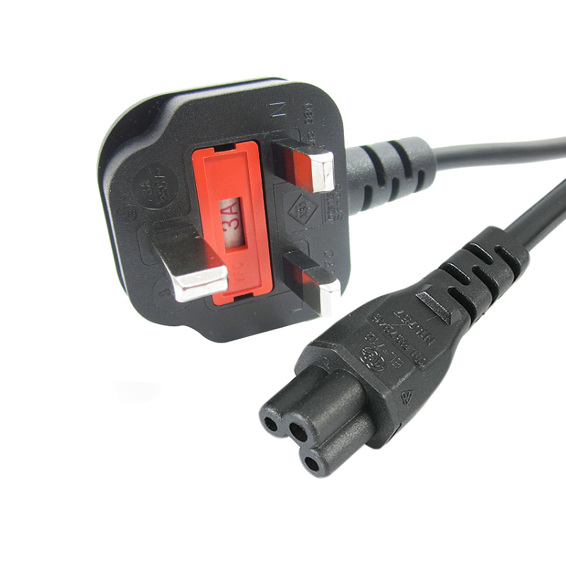 You Recently Viewed StarTech PXTNB3SUK2M 2m BS-1363 to C5 Clover Leaf Power Cable Lead Image