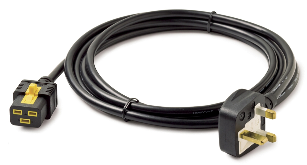 You Recently Viewed APC Power Cord, Locking C19 to BS1363A (UK), 3.0m Image
