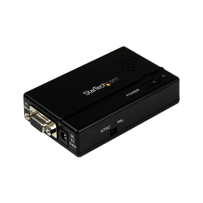 You Recently Viewed StarTech VGA2VID High Resolution VGA to Composite (RCA) or S-Video Converter - PC to TV Image